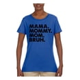 thumbnail image 2 of Wild Bobby Mama Mommy Mom Bruh Women Graphic Tee, 2 of 6
