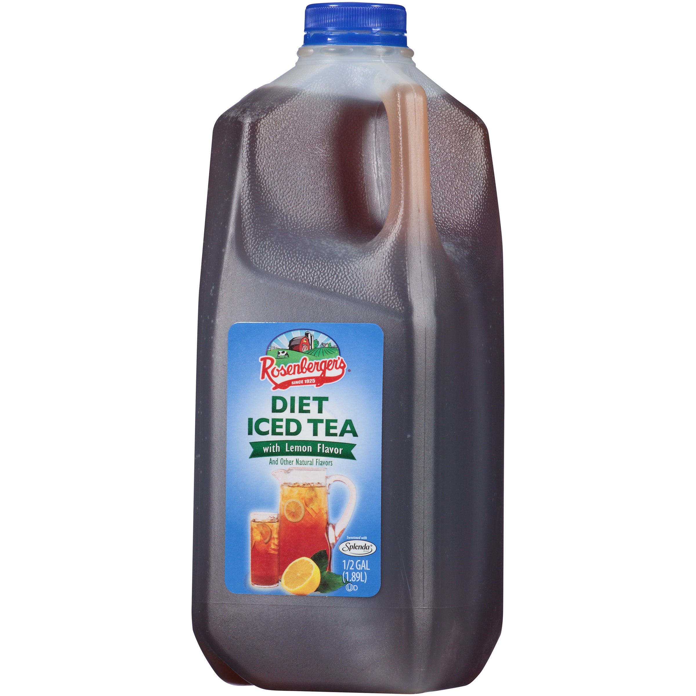 Rosenberger's Diet Lemon Flavor Iced Tea, Half Gallon