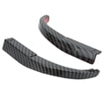 thumbnail image 2 of Extensiones de canaletas para lluvia de techo, protector de agua de lluvia para techo, desviador de agua de lluvia para techo ABS, desviador de canaletas para lluvia, valor excepcional, 2 of 9