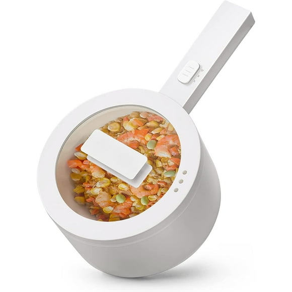 1.5L Mini Rice Cooker, Ramen Pot, Non-Stick Pan Portable Pasta, Soup, Fried Rice, Steak, Egg, Pancake