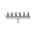 thumbnail image 1 of Hotel Fishtank Air Flows Slitter Adjustable Oxygen Pipe Switch Pump Distributor Splitter Individual Switches Adapter Converter Switcher 6 Holes, 1 of 9
