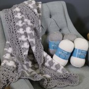 Herrschners® Cloudburst Throw Crochet Kit