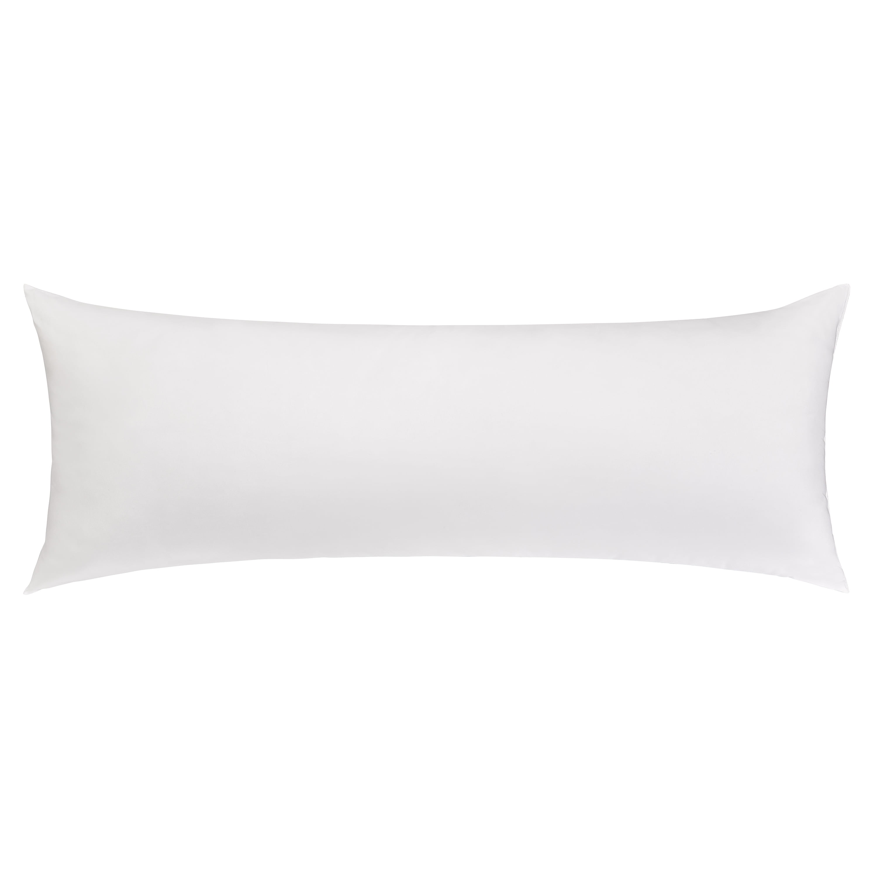 Mainstays Body Pillow, 20 in x 54 in, White