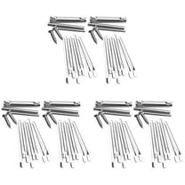 6 Sets  Unfinished Small Thumb Pianos 8-Keys Kalimba DIY Musical Instruments