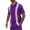 Purple B, variant on Stamzod Men's Button Down Shirts Short Sleeve Summer Beach Shirt Lace Hollow Out Casual Shirts for Men Beige B XXL