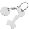 thumbnail image 2 of MOVTOTOP Shopping Trolley Token Key Ring Trolley Token Coin Keyring Supermarket Shopping Cart Token Keychain, 2 of 7