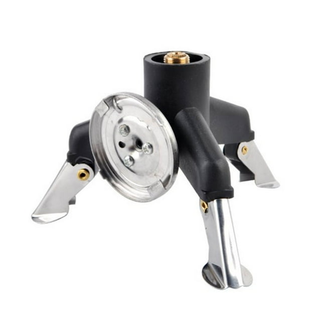 Trépied Cuisinière à Gaz Adaptateur Professionnel Longue Tête de Conversion de Réservoir de Gaz pour Camping en Plein Air Randonnée