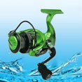 thumbnail image 3 of Carrete de pesca giratorio Yumoshi para Ocean Rivers Lakes Pond Xf1000 kaili Sencillez, 3 of 5