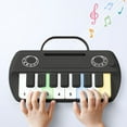 thumbnail image 6 of Loespoir Portable Electronic Keyboard Piano, Beginner Music Learning Instrument, Educational Toy for Skill Development & Creative Expression, with Multiple Sounds(Black), 6 of 6