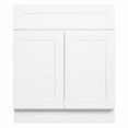 thumbnail image 4 of Design House Brookings Ready to Assemble Shaker Sink Base Kitchen Cabinet (33 x 34.5 x 24), Sherwin Williams® White, 4 of 18