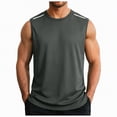 thumbnail image 3 of UAYOTSE Men's Quick Drying Mesh Thin Breathable Sweat Wicking Loose Fitting Sports Tank Top,Sizes XL, 3 of 6