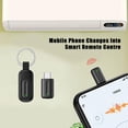 thumbnail image 2 of CATPAN Universal Mini Smart IR Remote Controller iOS Android Mobile Phone Infrared Controller Smartphone Infrared Controller Adapter for Using in Control Most Home Appliances (Type C, Black), 2 of 9