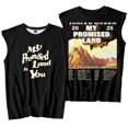 thumbnail image 2 of Josiah Queen My Promised Land Tour 2025 Merch Tank Tops Sleeveless Sport Vest Women Men Outdoor Sportwear, 2 of 3