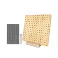 thumbnail image 1 of Kit de Tablero de Bloqueo PENGJJMXG de Bambú con Pasadores de Acero Inoxidable para Coser y Tejer Lana C, 1 of 5