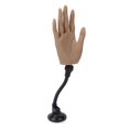 Fake Hand Model Silicone Reusable Nail Art Practice Hand with Fixing