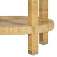 thumbnail image 4 of TOV Furniture Amara Natural Rattan Side Table, 4 of 8