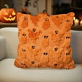 thumbnail image 4 of Halloween Pillow Covers 18x18, Cute Halloween Ghost Spooky Pillows Decorative Throw Pillows for Sofa Couch Bed Fall Holiday Outdoor Home Decorations, 4 of 6
