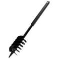 thumbnail image 2 of Ground Drill with Handle Auger Bit 150 mm Three Spirals Steel Black, 2 of 4