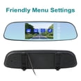thumbnail image 6 of Wireless HD AHD 1080P 5 Inch 2 Channels Car Video Parking Mirror Monitor With Wireless Transmitter Front Rear View AHD Camera ,High Volume Speakers, 6 of 7