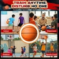 thumbnail image 6 of Silent Basketball Size  (29.5") - Grooved Airless Indoor Basketball for Quiet Dribbling and Training, 6 of 6