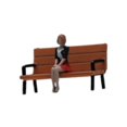 thumbnail image 3 of BELOVING 1/64 Miniature Scenes Collection Outdoor Photography Props Painted Dioramas Style A, 3 of 9