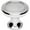 Polished Chrome, variant on Alno A1150-AE 1" Cabinet Knob Antique English