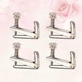thumbnail image 6 of FOLOYORI 4Pcs Violin Tuners Metal Fine Tuners for String Instrument Accessories, 6 of 8
