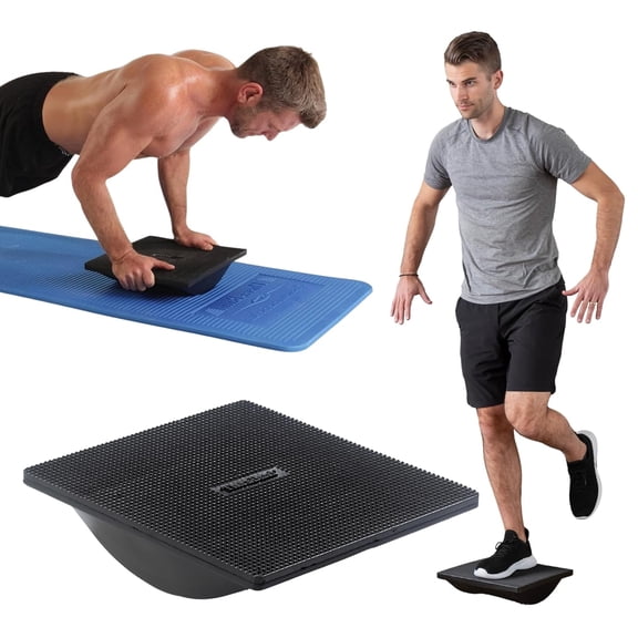 THERABAND Rocker Board, Stability and Balance Trainer, Core Strengthening