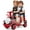 Red, variant on OLAKIDS 3-Seater Kids Ride on Train with Carriage Trackless, 12V Battery Powered Electric Toy with Train Whistle, Music, LED Lights, 2 Speeds, Soft Start, Gift for Toddler Boys Girls
