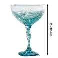 thumbnail image 4 of Jkkant Set of 4 Sea Glass Tumblers, Recycled Glass Drinking Glasses with Frosted Finish, for Water, Juice, Cocktails, and Home Decor, 12oz Each, 4 of 8