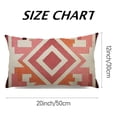 thumbnail image 3 of PHYHOO Outdoor Waterproof Throw Pillow Covers 12x20 Inch Set of 2 Boho Farmhouse Outdoor Cushion Covers for Patio Garden Set of 2 12x20inch, 3 of 8