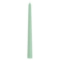 thumbnail image 3 of (6 pack) Mainstays Single Wick 10" Taper Candle, Unscented, Green, 3 of 9