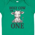 thumbnail image 4 of Inktastic Holy Cow I'm One Boys or Girls Baby Bodysuit, 4 of 5