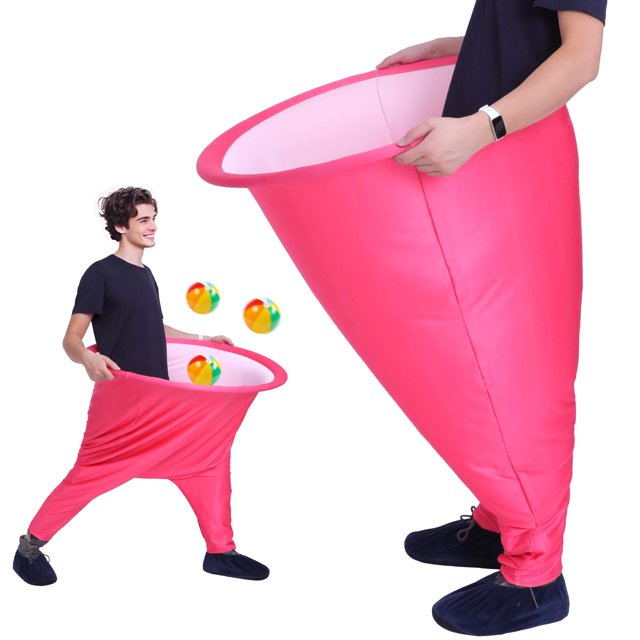 Pantalones holgados Granny Pants Game WAMEIJU, rosas