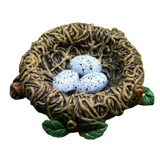 Garden Statues Yard Ornament Resin Bird Ornament Animal Statue DIY Sculpture Tree Decor Outdoor Decor Garden Ornament