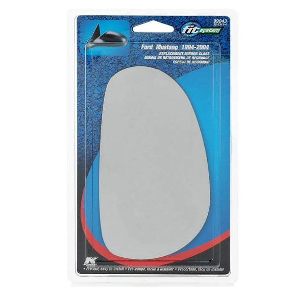 99043 - Fit System Driver Side Mirror Glass, Ford Mustang 94-04