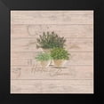 thumbnail image 2 of Ancilotti, Claudia 12x12 Black Modern Framed Museum Art Print Titled - Herbes de Provence, 2 of 5