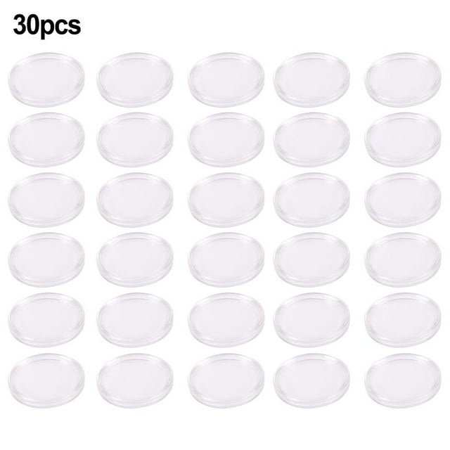 Practical Coin Box Storage Box Simple 1Oz Coin Stylish Transparent 40.6mm Airtight Beautiful Capsule Case Holder