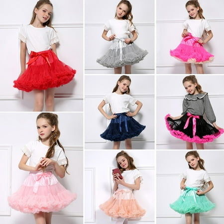 

MyBeauty Classic Kid Adult Girls Ballet Underskirt Dance Party Mesh Tutu Princess Skirt Navy Blue Adult