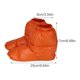thumbnail image 3 of Sonducket 2 piezas de botines, calcetines, tienda de campaña, zapatillas Unisex, fundas para botas, ligeros, impermeables, agradables a la piel, Accesorios de calzado Naranja metro Sonducket AP011703-07, 3 of 6