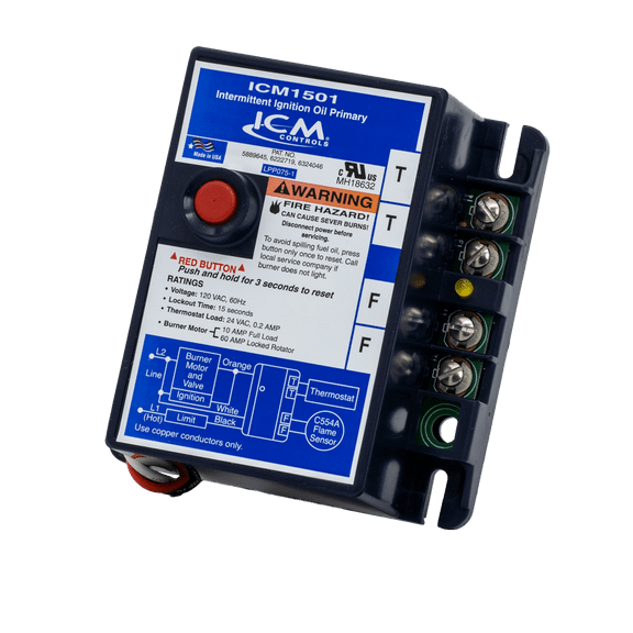 ICM Controls ICM1501 Intermittent Ignition Oil Primary Controller
