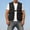 Black, variant on Mens Utility Vest Oversized Sleeveless V Neck Multi Pocket Outer Layer, Adjustable Waist Buckle Cargo Compartments for Fishing Trips Outdoor Shoots Pink XXXL