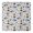 Police And Megaphone, variant on Police and Radio Black Pattern Square Fitted Tablecloth with Elastic Edge, Washable Table Cover for Home Kitchen Party and Daily Decor 36in(91cm)
