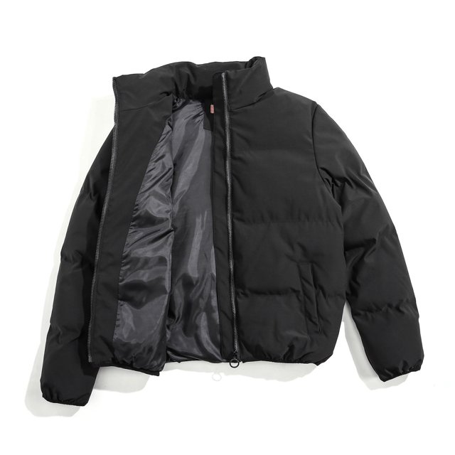 Puntoco Moda Mujer Color Sólido Manga Larga Paras Ropa Acolchada A Prueba de Viento Chaqueta Abrigo Puntoco Puntoco-1