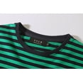 thumbnail image 3 of SSLR Men's Long Sleeve Striped Shirts Casual Crewneck T shirt Cotton Tee Shirts, 3 of 8