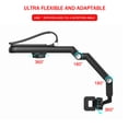 thumbnail image 4 of Sturdy Anti-Slip Clip-On Rearview Mirror, Back Seat Phone Mount Car Holder for iPhone 14 Pro Max, 13 Pro, 12, Xs Max, Galaxy S23 Ultra, S22+, 4 of 8