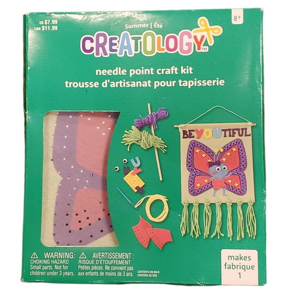 Creatology Needlepoint Kit for Ages 8 
