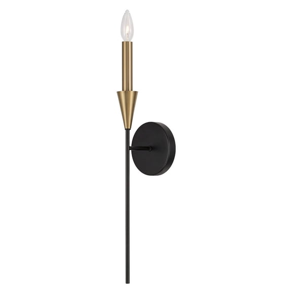 Capital Lighting 651911AB Avant 22" Tall Wall Sconce - Black