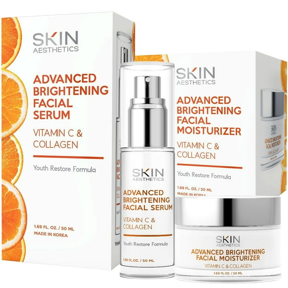 Set de sérum de vitamina C e hidratante Skin Aesthetics