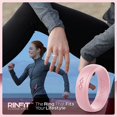 thumbnail image 2 of Rinfit Silicone Wedding Rings for Women - Infinity Collection - 3 Rings Pack, 2 of 12